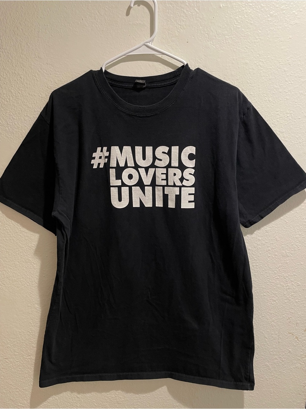 Audio Bar Las Vegas Shirt Mens L Music Lovers Unite Big Back Logo Graphic Tee